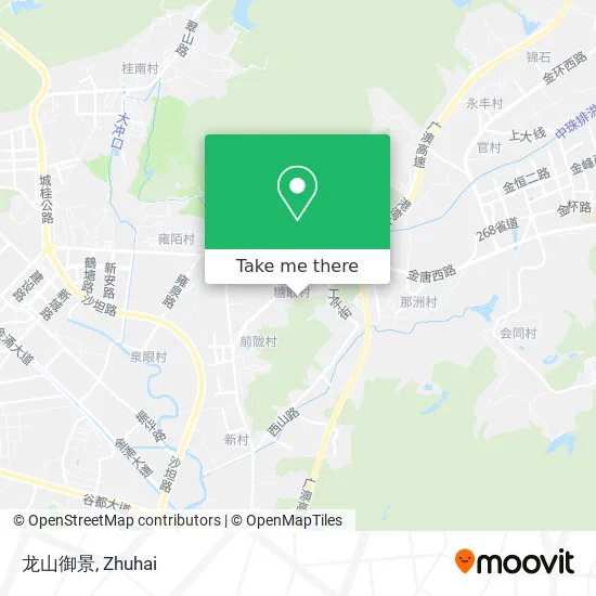 龙山御景 map