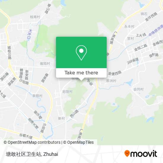 塘敢社区卫生站 map