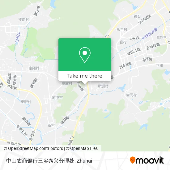 中山农商银行三乡泰兴分理处 map