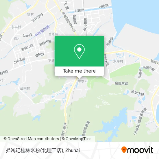 昇鸿记桂林米粉(北理工店) map