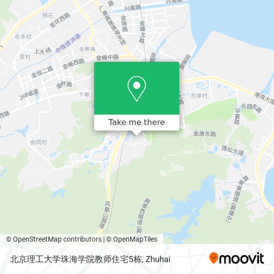 北京理工大学珠海学院教师住宅5栋 map