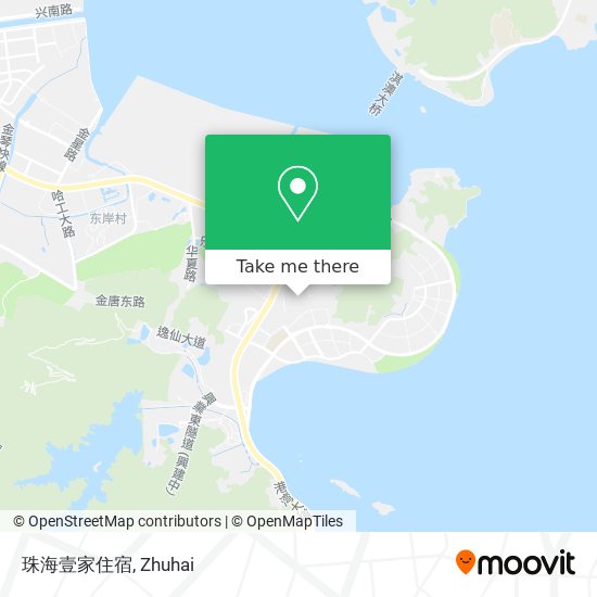 珠海壹家住宿 map