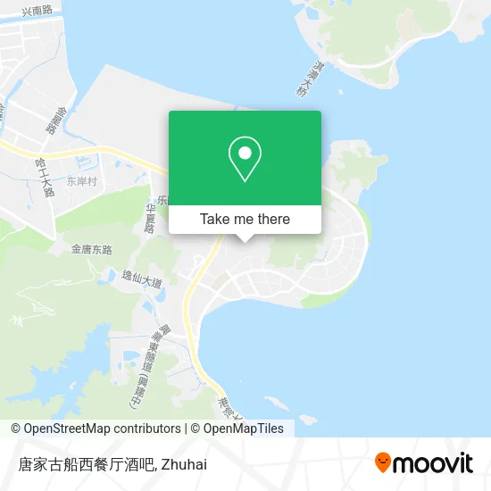 唐家古船西餐厅酒吧 map