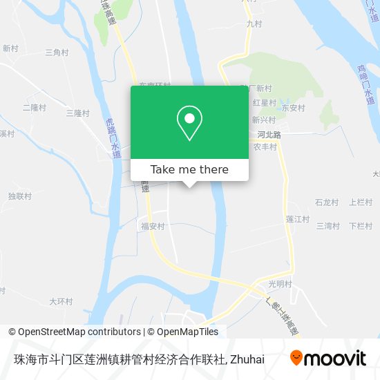 珠海市斗门区莲洲镇耕管村经济合作联社 map
