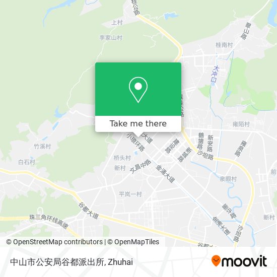 中山市公安局谷都派出所 map