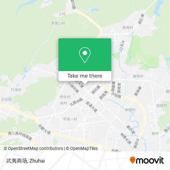 武夷商场 map