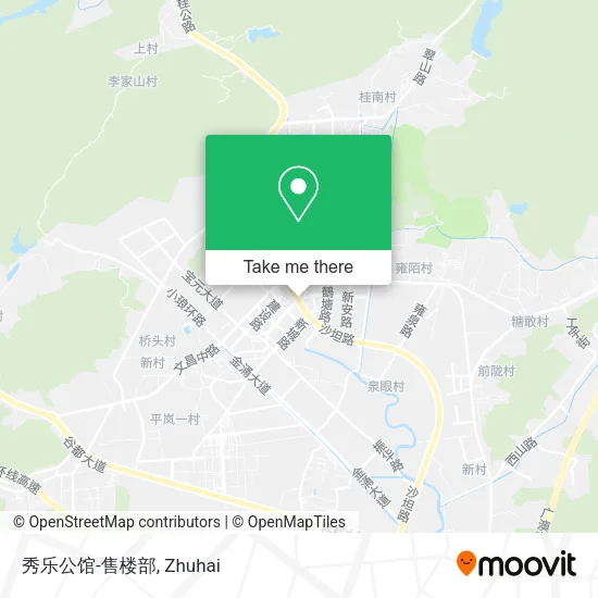 秀乐公馆-售楼部 map