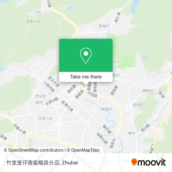 竹笼笼仔蒸饭顺昌分店 map