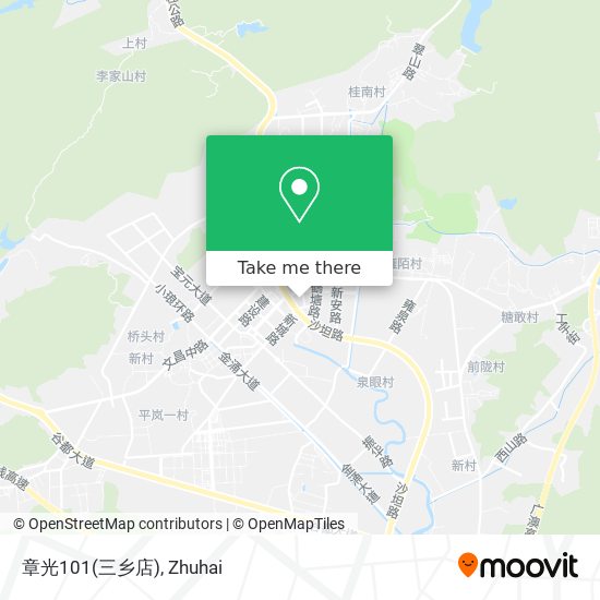 章光101(三乡店) map