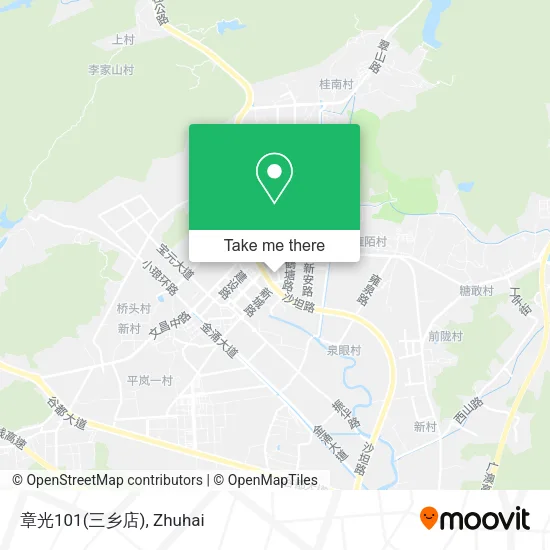 章光101(三乡店) map