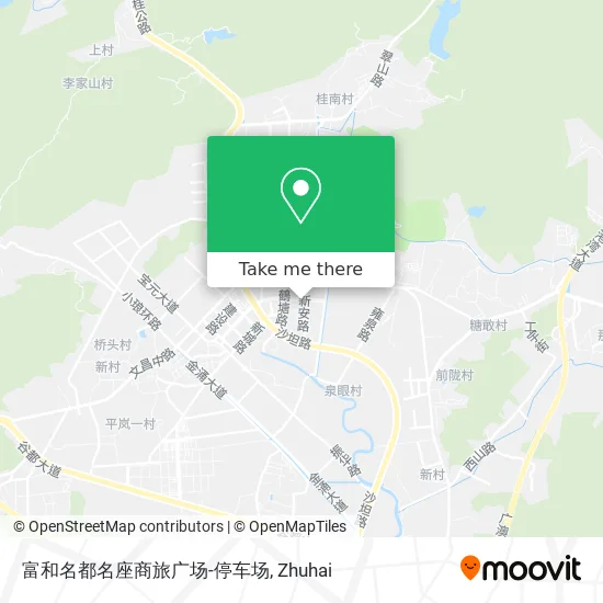 富和名都名座商旅广场-停车场 map