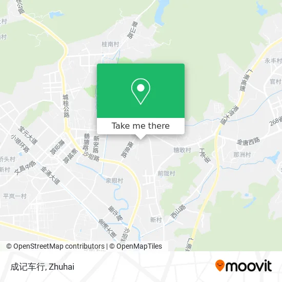 成记车行 map