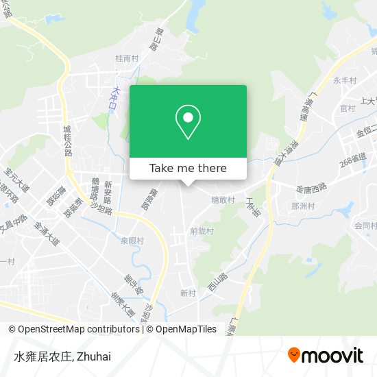 水雍居农庄 map