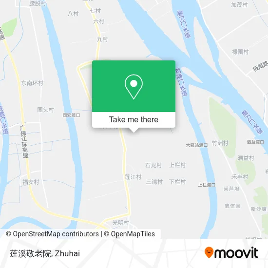 莲溪敬老院 map