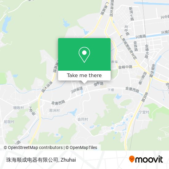 珠海顺成电器有限公司 map