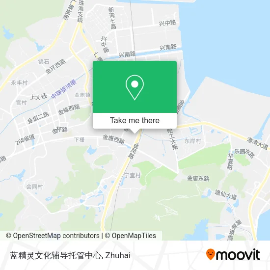 蓝精灵文化辅导托管中心 map