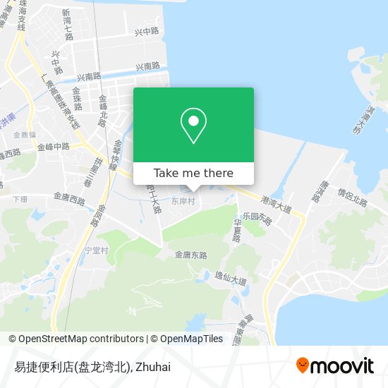 易捷便利店(盘龙湾北) map