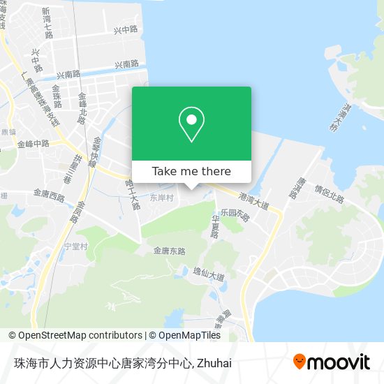 珠海市人力资源中心唐家湾分中心 map