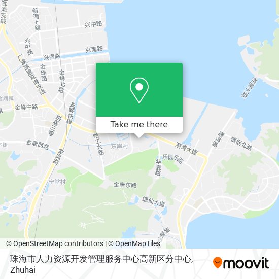 珠海市人力资源开发管理服务中心高新区分中心 map