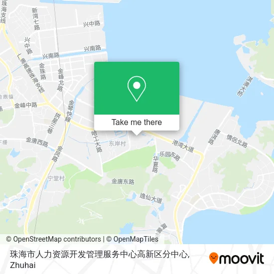 珠海市人力资源开发管理服务中心高新区分中心 map