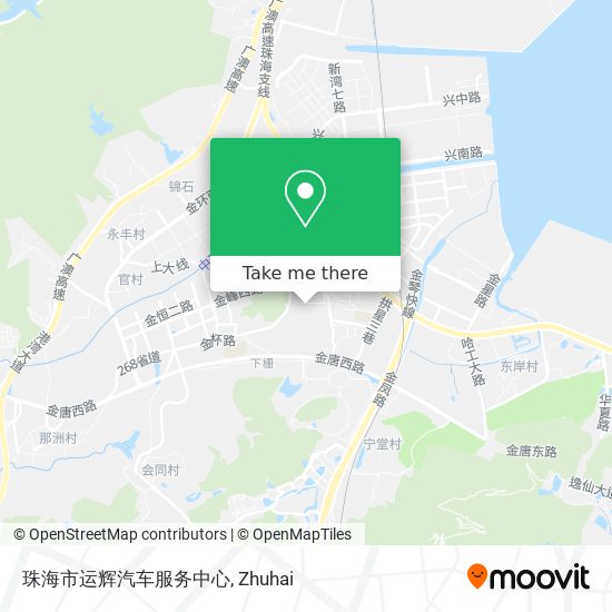 珠海市运辉汽车服务中心 map