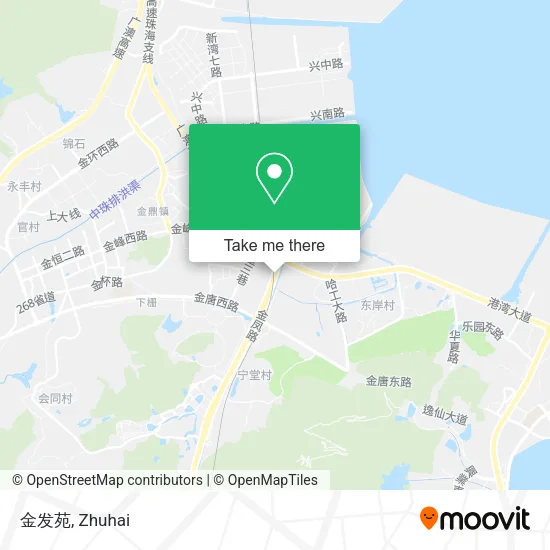 金发苑 map
