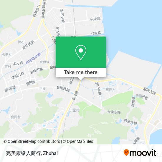 完美康缘人商行 map