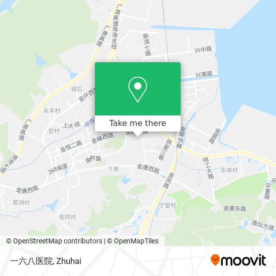 一六八医院 map