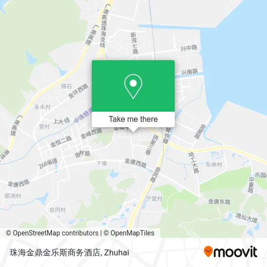 珠海金鼎金乐斯商务酒店 map