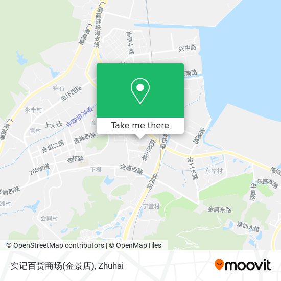 实记百货商场(金景店) map