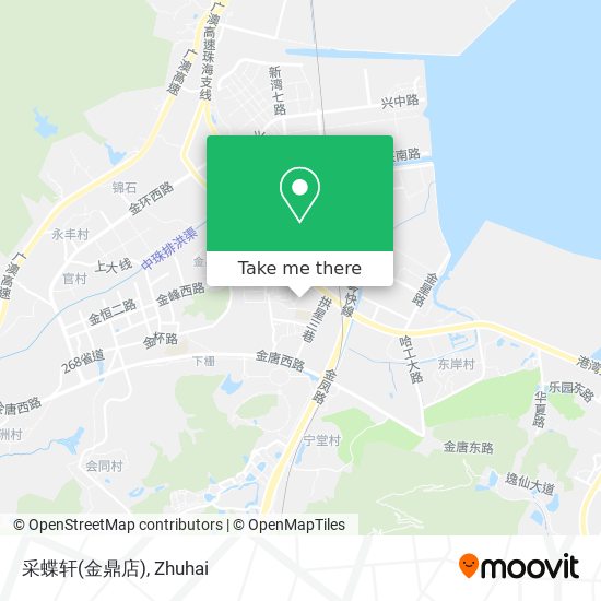 采蝶轩(金鼎店) map