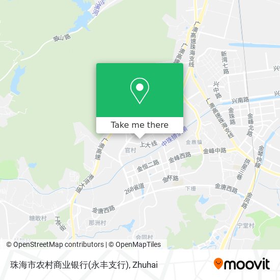 珠海市农村商业银行(永丰支行) map