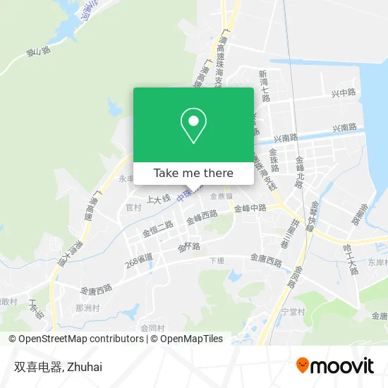 双喜电器 map