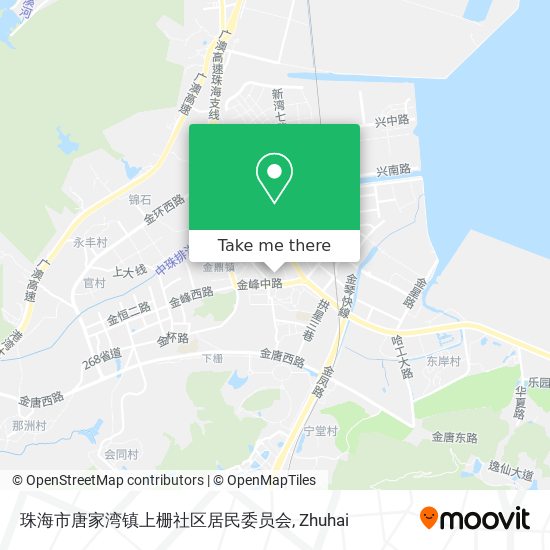 珠海市唐家湾镇上栅社区居民委员会 map