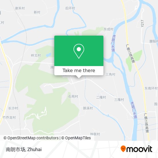 南朗市场 map