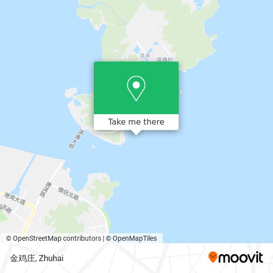 金鸡庄 map