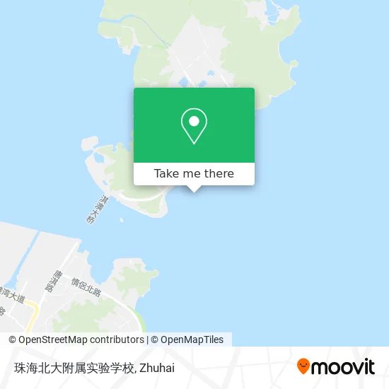 珠海北大附属实验学校 map