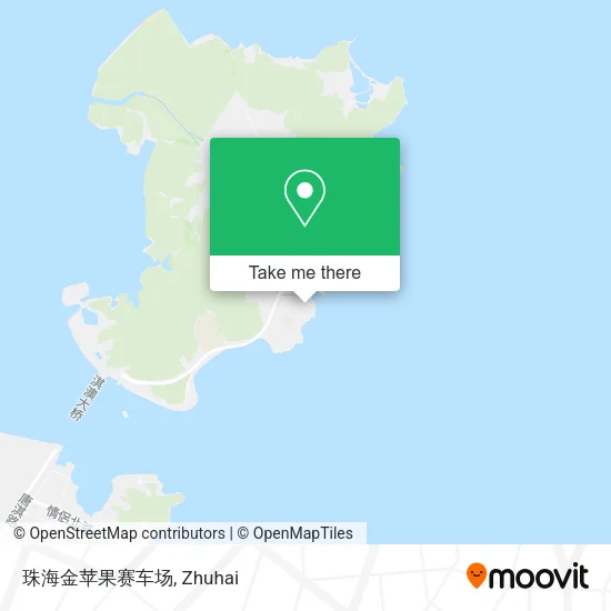 珠海金苹果赛车场 map