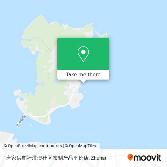 唐家供销社淇澳社区农副产品平价店 map