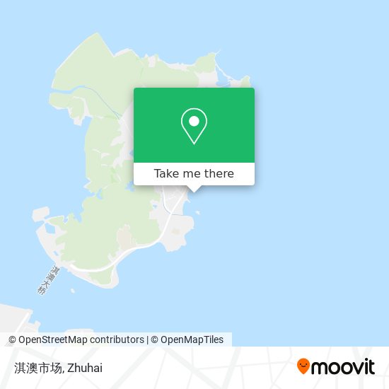 淇澳市场 map
