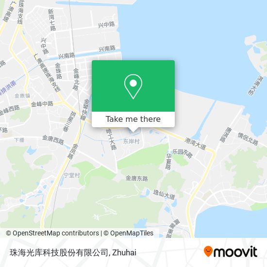 珠海光库科技股份有限公司 map