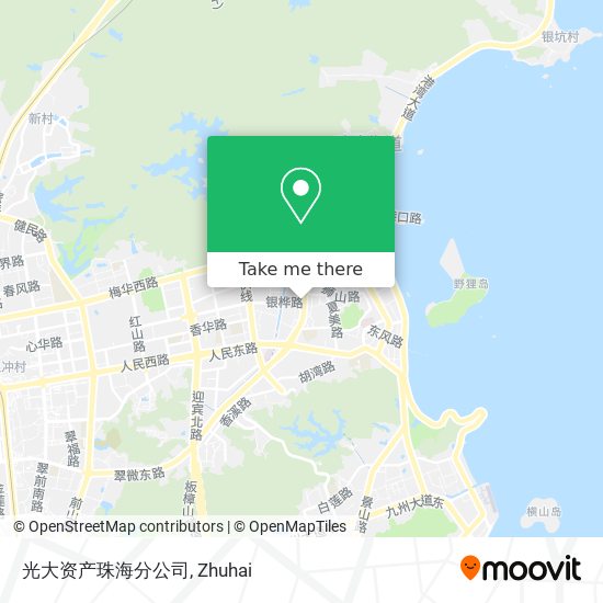 光大资产珠海分公司 map