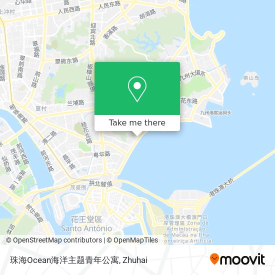 珠海Ocean海洋主题青年公寓 map