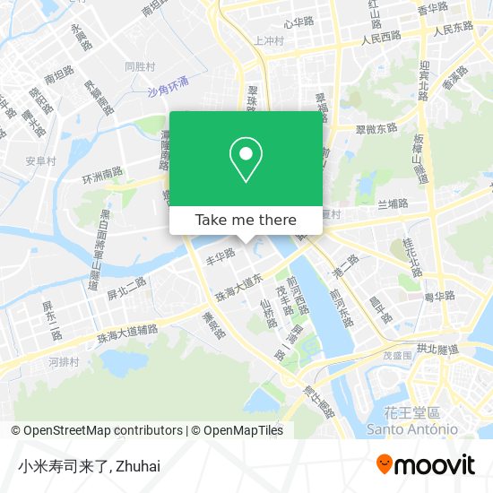 小米寿司来了 map