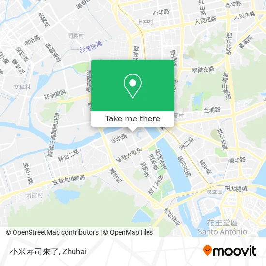 小米寿司来了 map