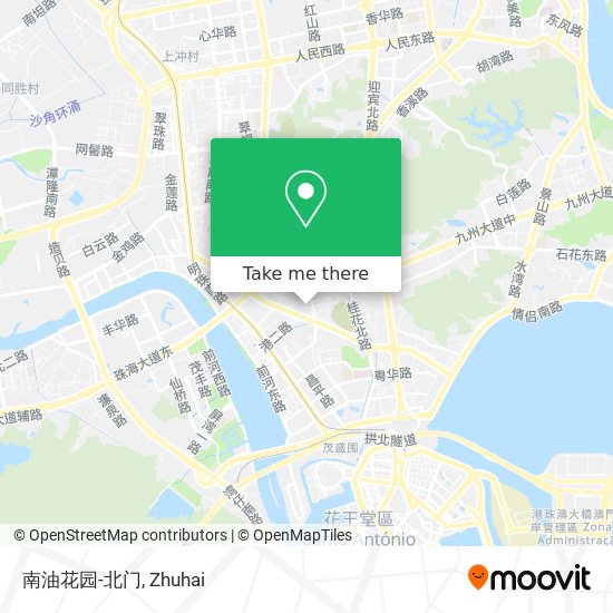 南油花园-北门 map