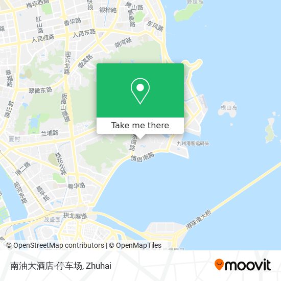 南油大酒店-停车场 map
