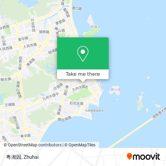 粤湘园 map