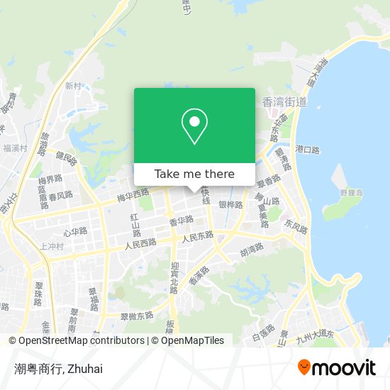 潮粤商行 map