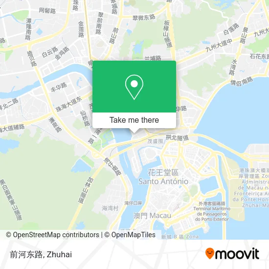 前河东路 map
